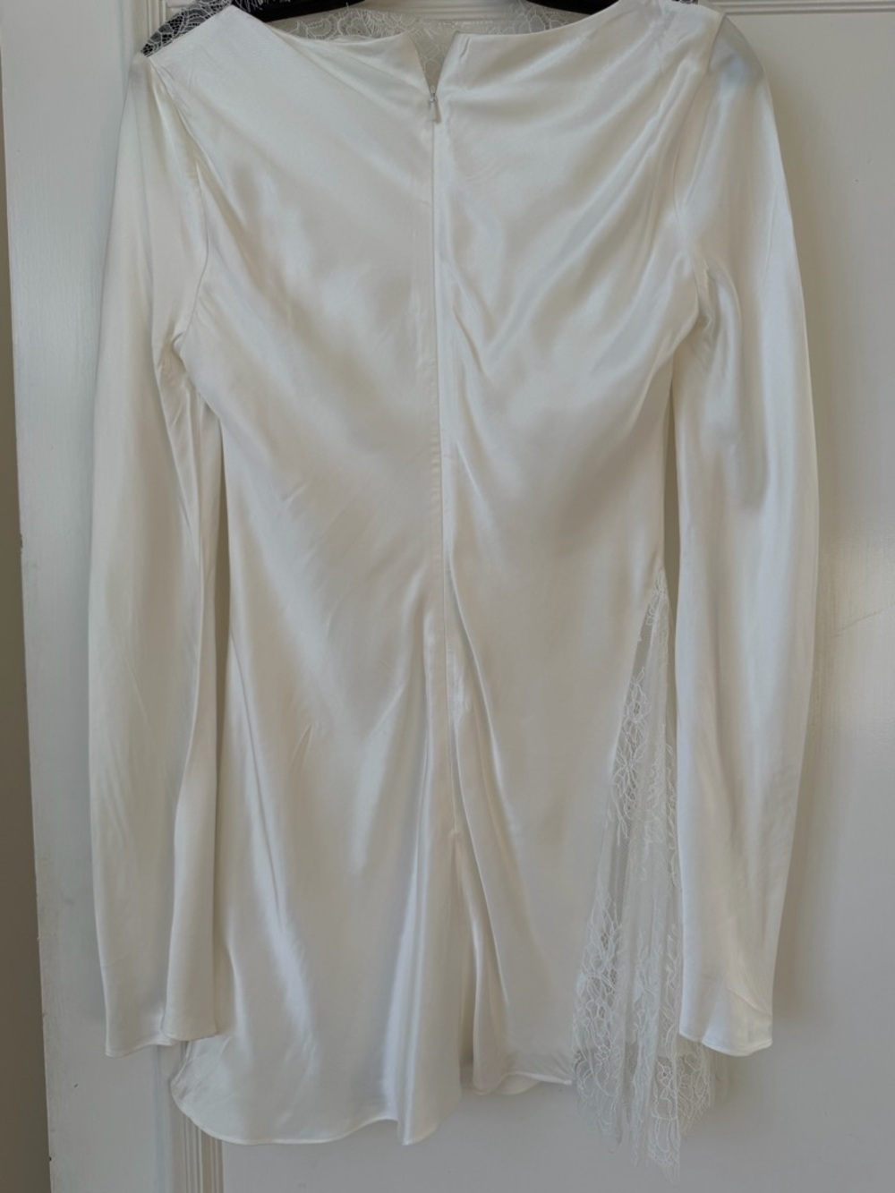 Shona Joy White Allegra Lace Mini Dress - Picture 6 of 7